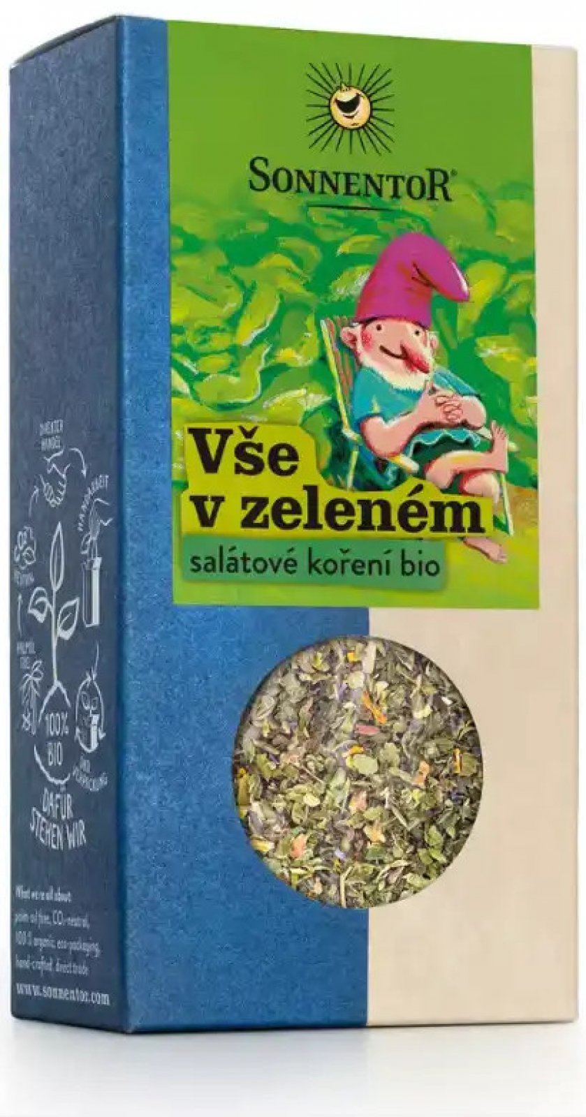 Sonnentor Vše v zeleném salátové koření Bio 15 g